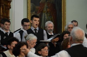 Soloist Eles Ferenc, theological student