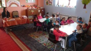 Kindergarten in Kisdobrony, senior class
