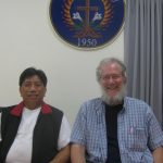 Rev Palri translator and General Secretary of the Ngudradrekai Presbytery