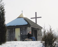 On retreat at Crieff Hills Community in Puslich, Ontario. Photo - Lawrence Pentelow