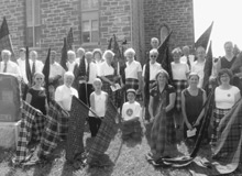 The annual Kirkin' O' the Tartan service at St. Columba, Dalkeith, Ont.