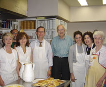 One of the Tuesday Morning Community Breakfast teams at St. Andrew's Out of the Cold program. Photo - Wendy Pearson