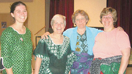 Laura and Helen Smith, Marlene Peck and Rev. Heather Jones of Thornhill share their stories of Malawi.
