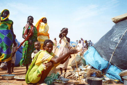 Dirage camp near Nyala, Darfur.