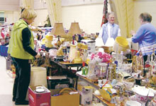A flea market fundraiser by the St. Catharines chapter of May Court Clubs of Canada.