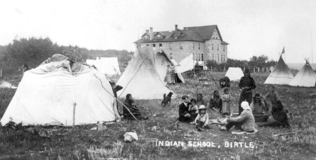The Birtle Residential School, 1883-1970. Photo - courtesy of Presbyterian Church in Canada archives