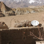 Mud huts and satellite dishes