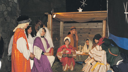 Scenes from a Walk to Bethlehem, in Pentiction, B.C. This year's event will happen Nov. 30th, Dec. 1st and 2nd.
