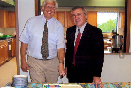 Rev. Keith Boyer and Rev. Dr. Claude Cox