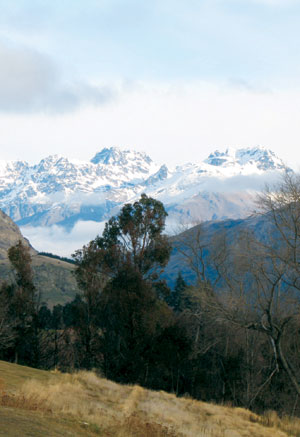 The Remarkables mountain range