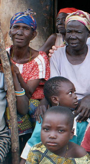Women refugees in Gambaga