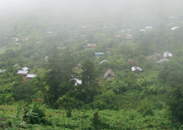 The village of Las Doncellas is nestled in lush highlands. Photo by Alexander Macdonald.