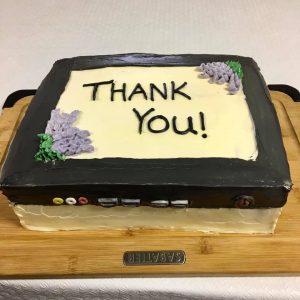 Thank you cake.