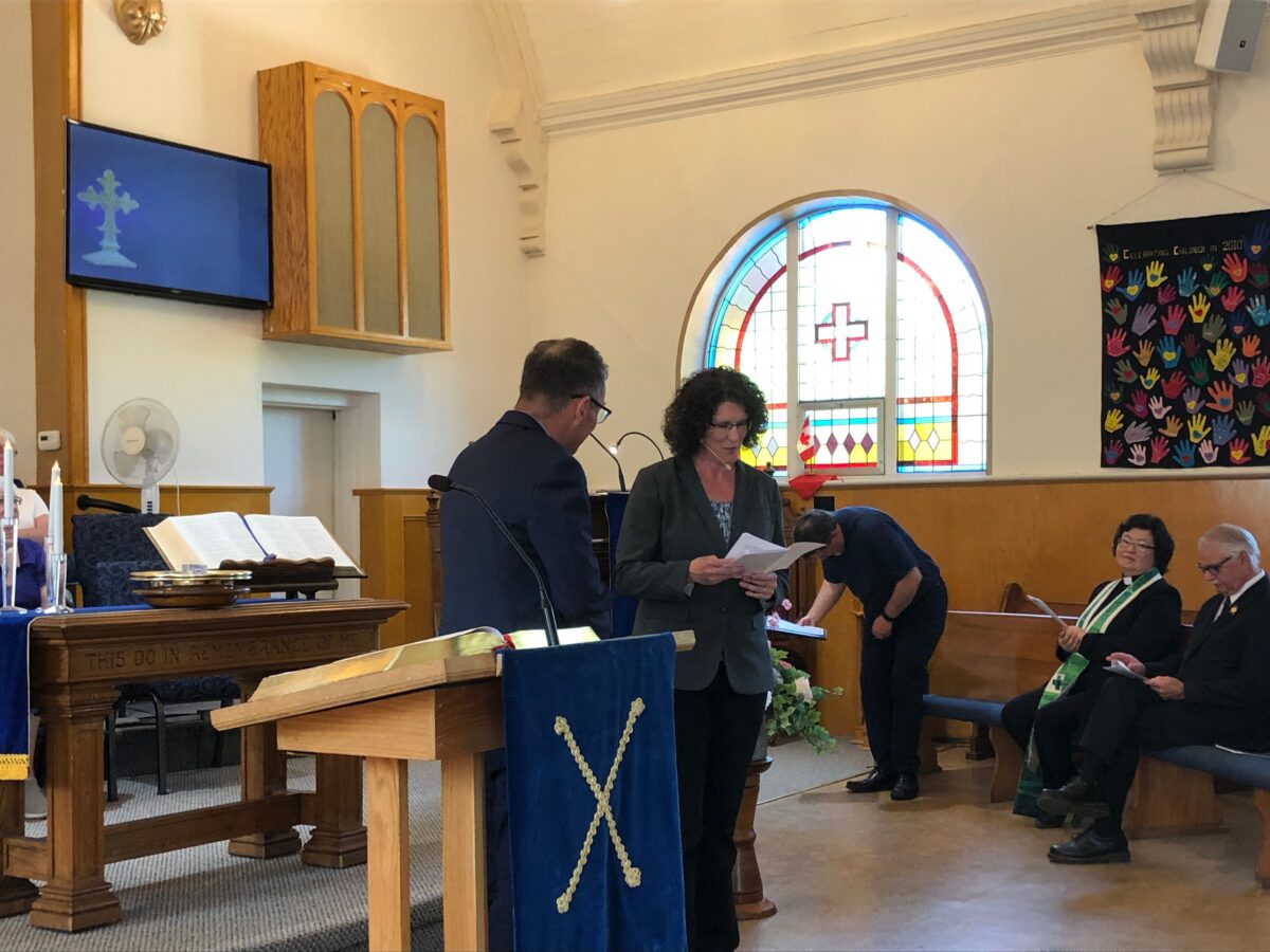 Elmvale Presbyterian Church Induction – Barrie Presbytery