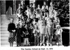 Sunday School in 1976
