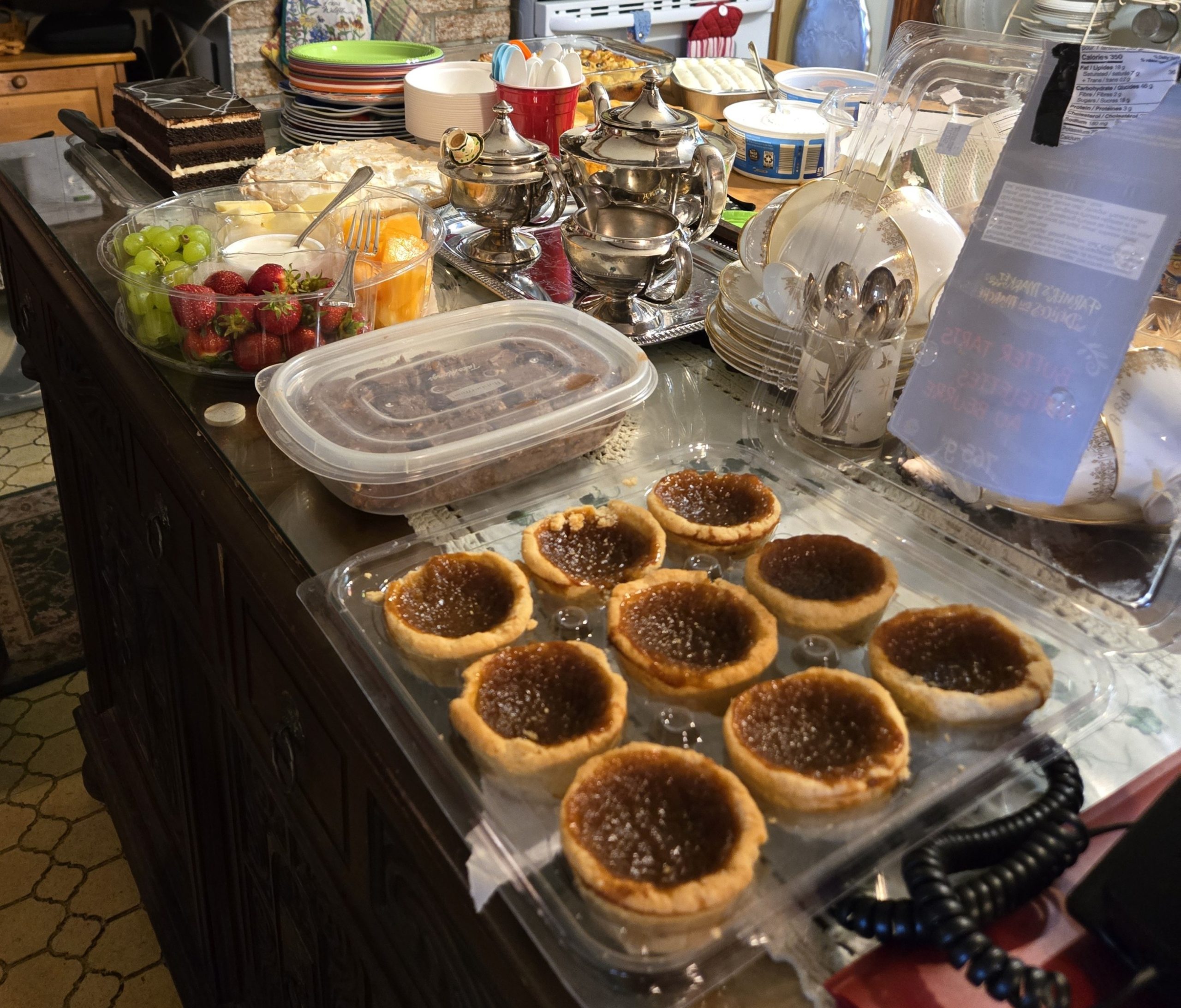 Hope everyone saved room for dessert!