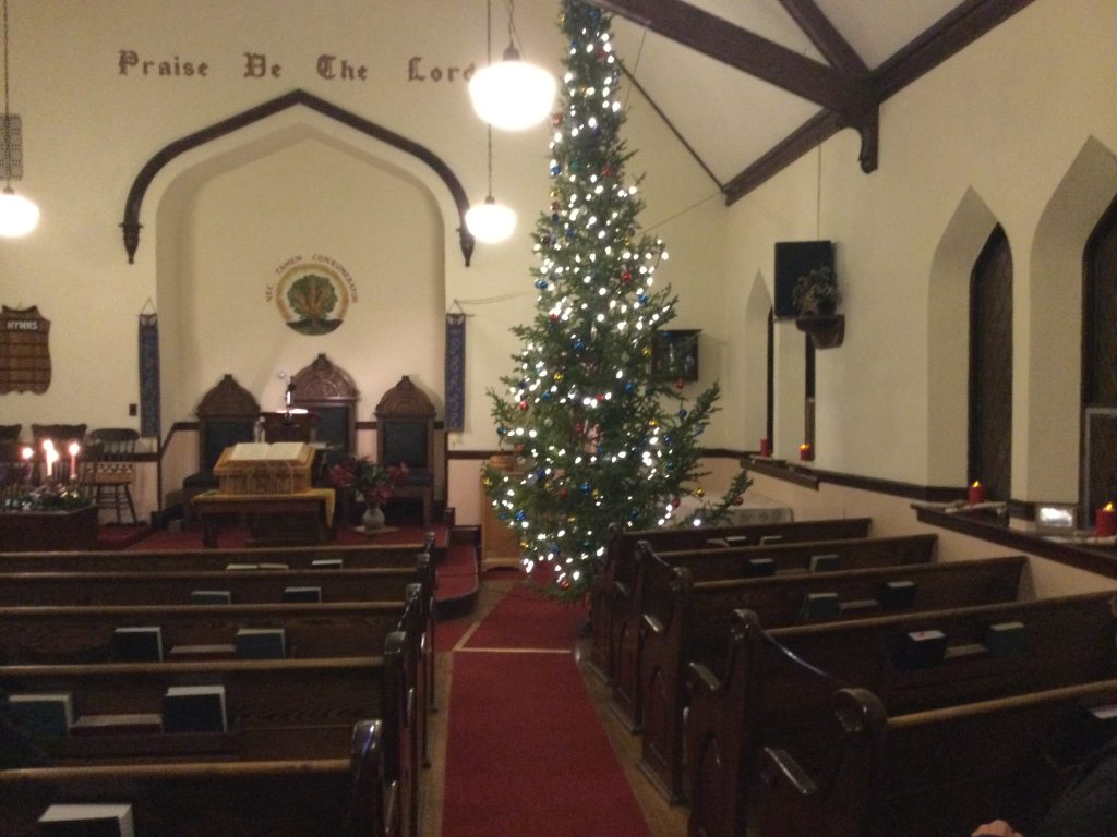 Christmas Eve sanctuary