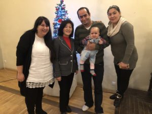New Christian family from Iran and Szabina