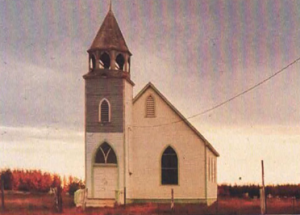 Church before move, front