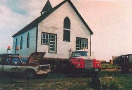 Church being moved
