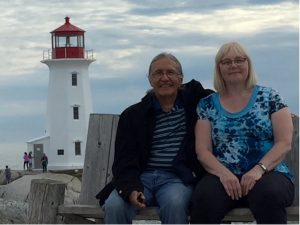 Rev. Dr. Stewart Folster and his wife Terry