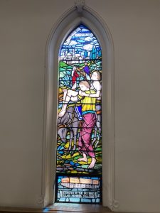 Stained glass window